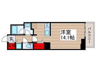 ﾛｲﾔﾙﾊﾟｰｸｽﾀﾜｰ南千住の物件間取画像